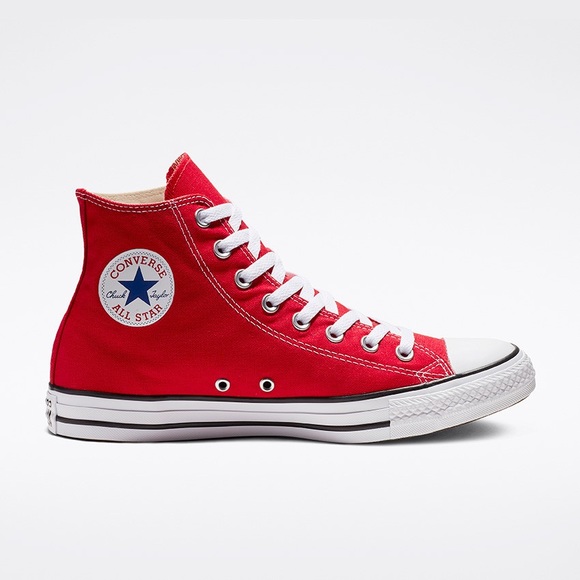 Red Chuck Taylors - Picture 2 of 2